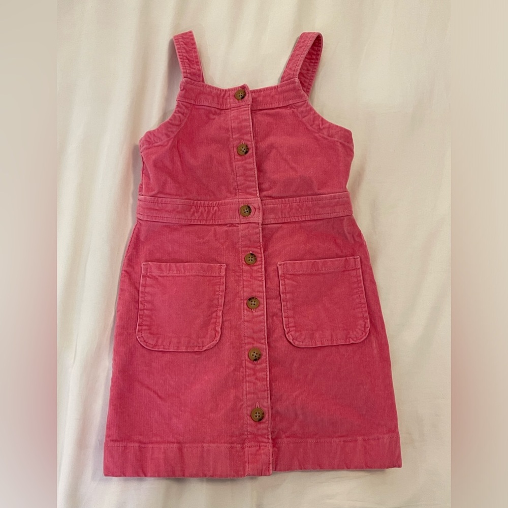 Crewcuts (JCrew) Girls size 6 pink corduroy dress